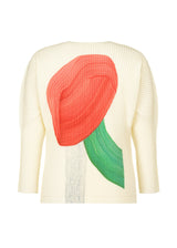 RB_DRAWING A-POC PLEATS Top Red x Green