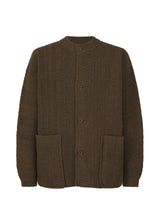 RUSTIC KNIT Jacket Brown