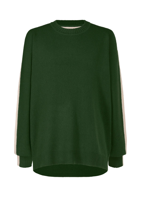 DRAWING KNIT Top Green