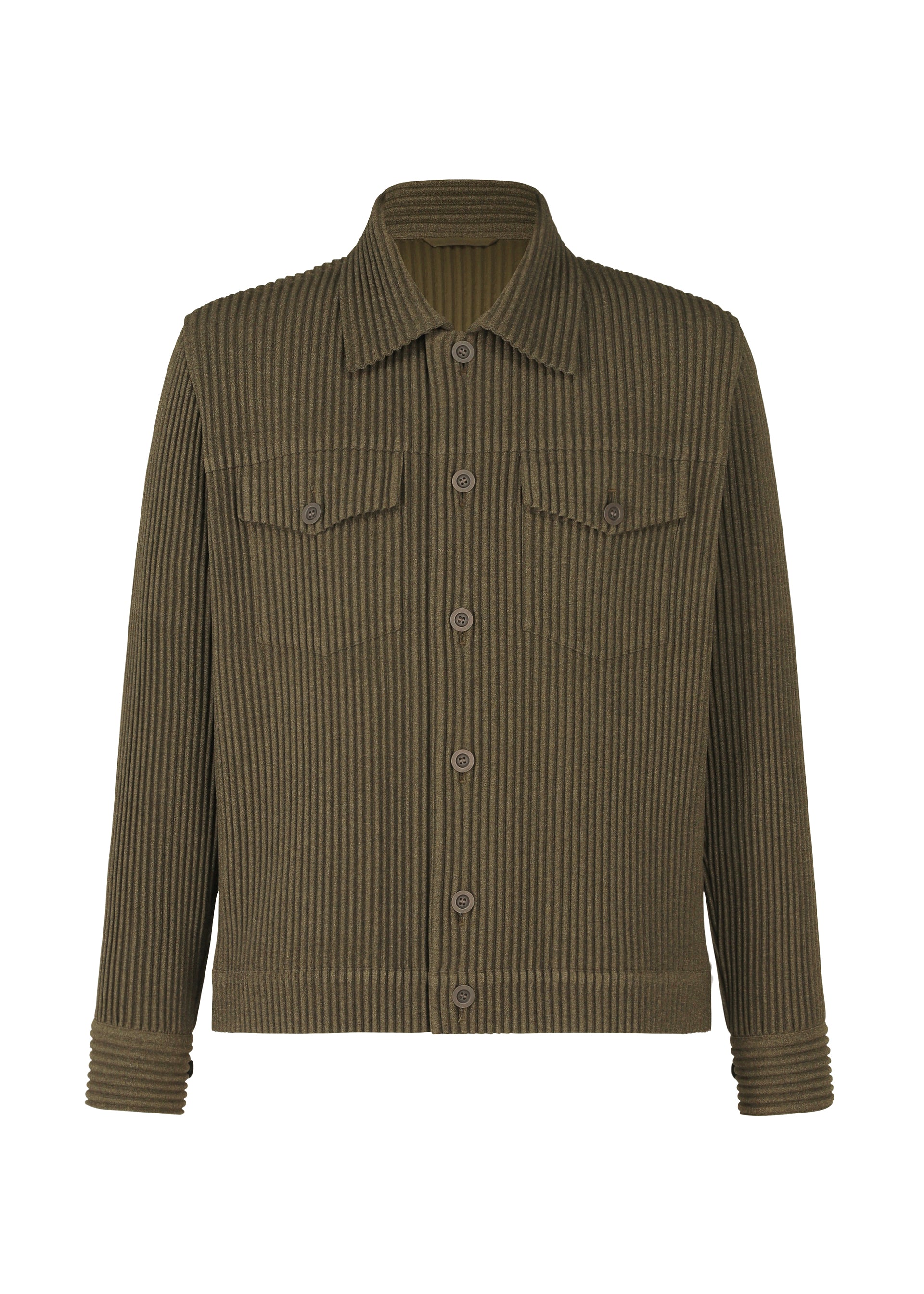 WOOL LIKE LIGHT Jacket Khaki