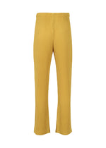 A detail shot of the HOMME PLISSÉ ISSEY MIYAKE MC JUNE trousers.