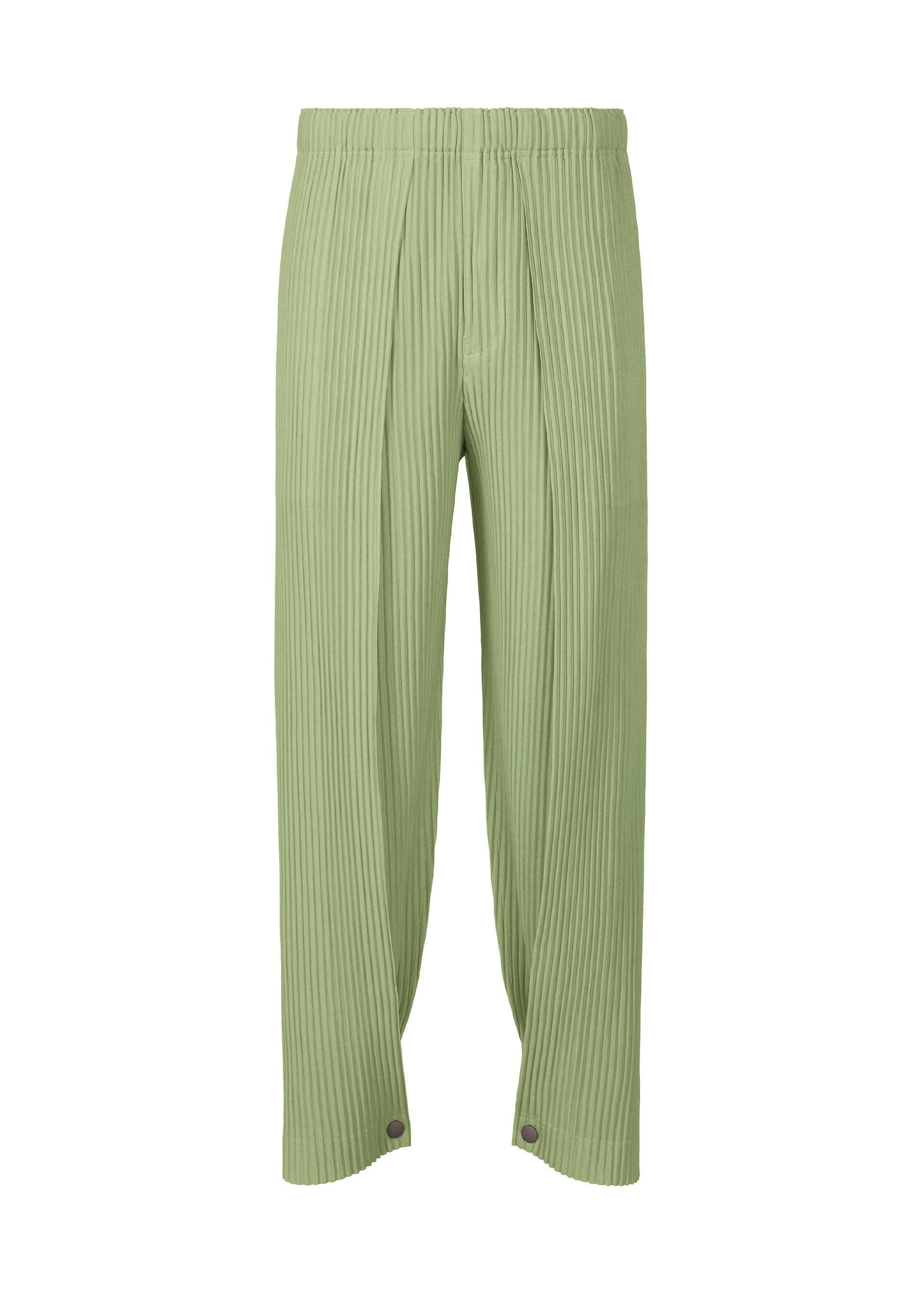 PLEATS BOTTOMS 1 Trousers Pistachio Green