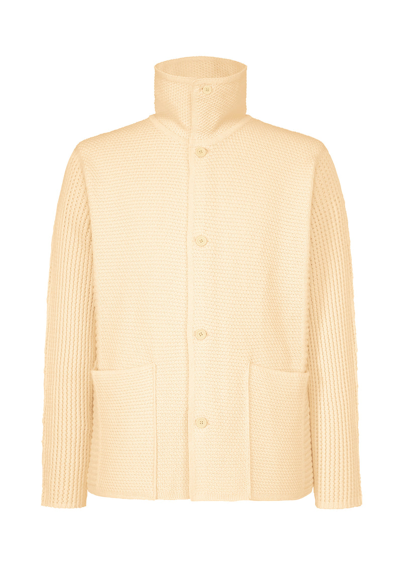 RUSTIC KNIT Jacket Ivory