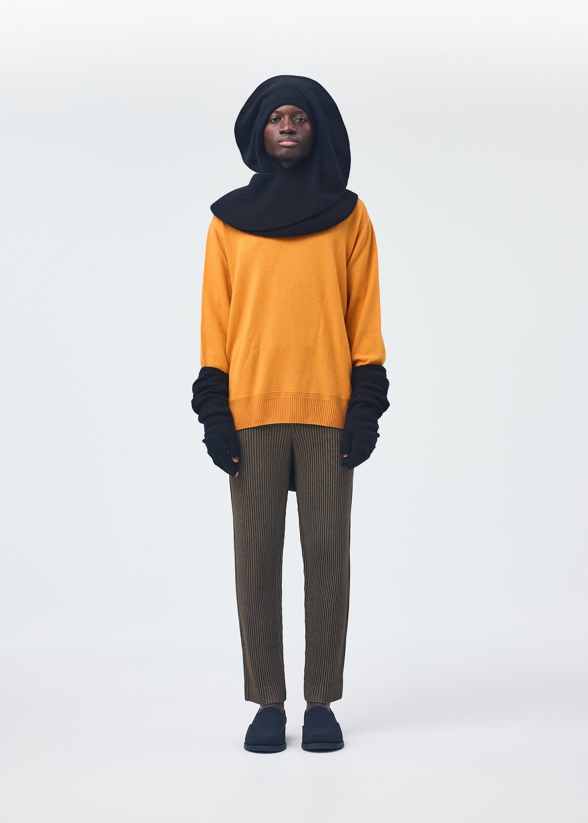 CASHMERE WINTER GEAR Stole Black