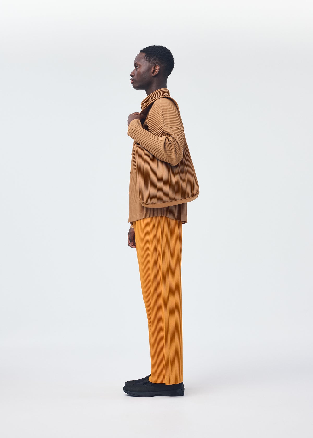 ROUNDED SQUARE BAG Bag Paesina Brown