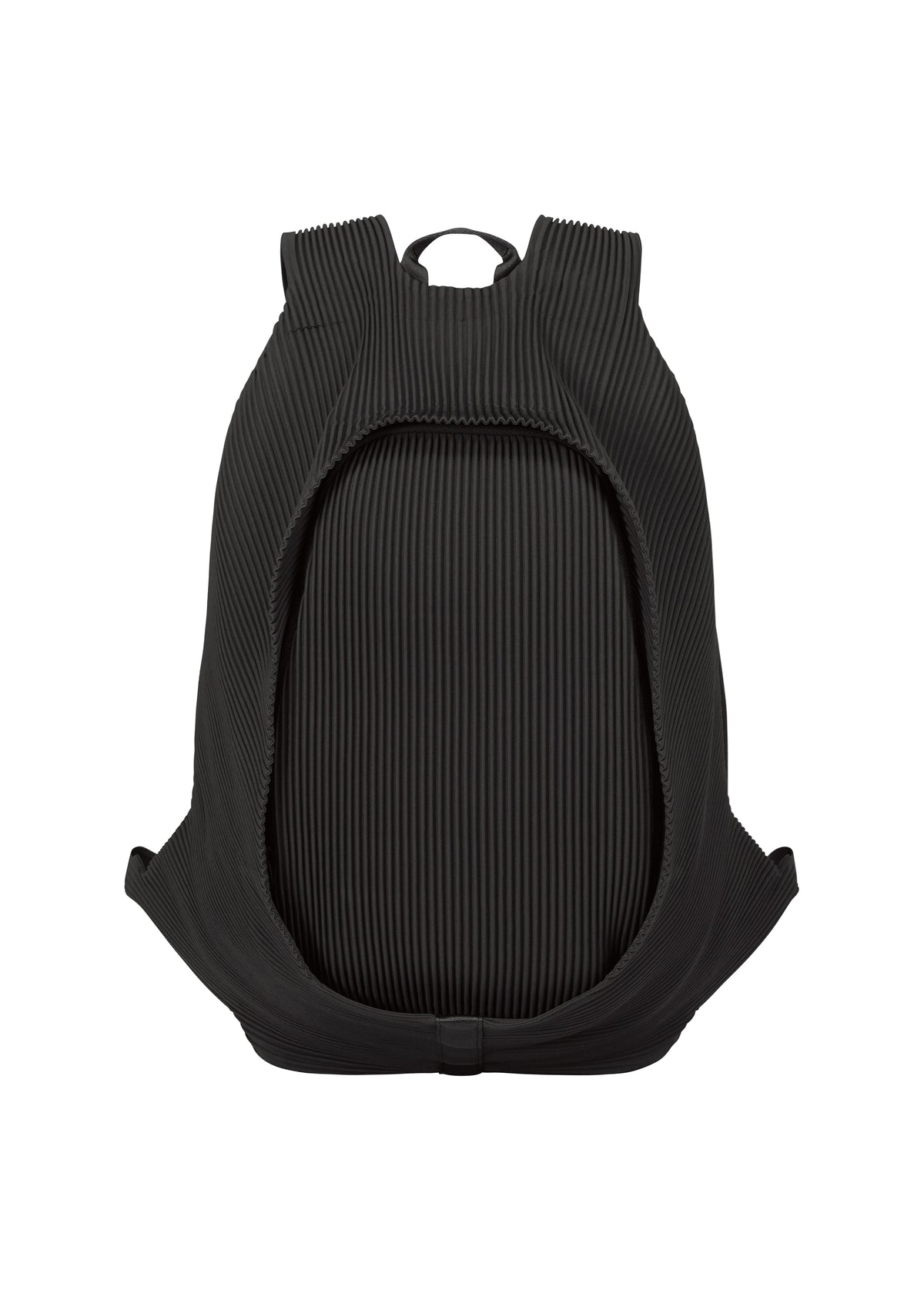 PLEATS BACKPACK Backpack Black