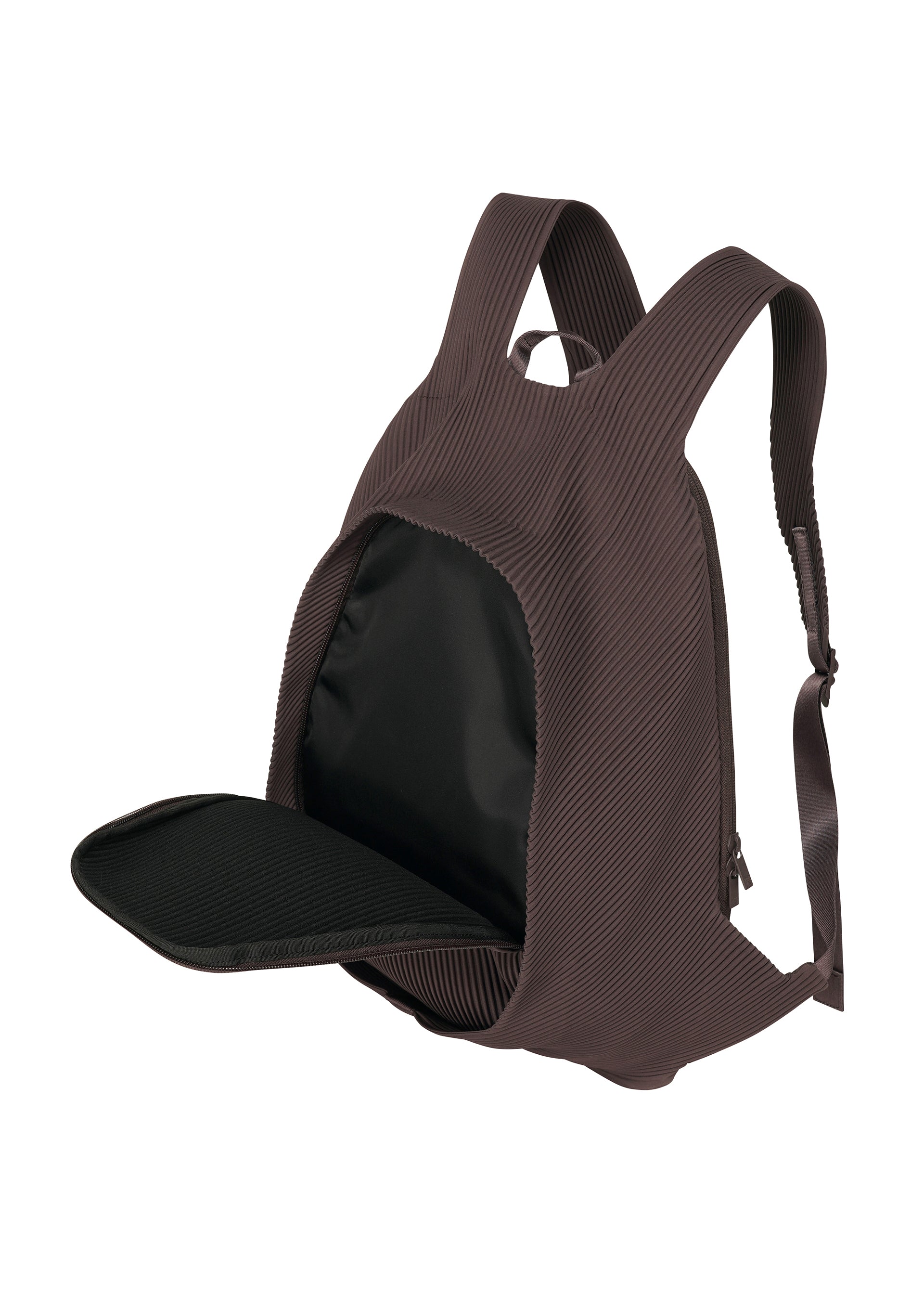 PLEATS BACKPACK Backpack Dark Purple – ISSEY MIYAKE EU