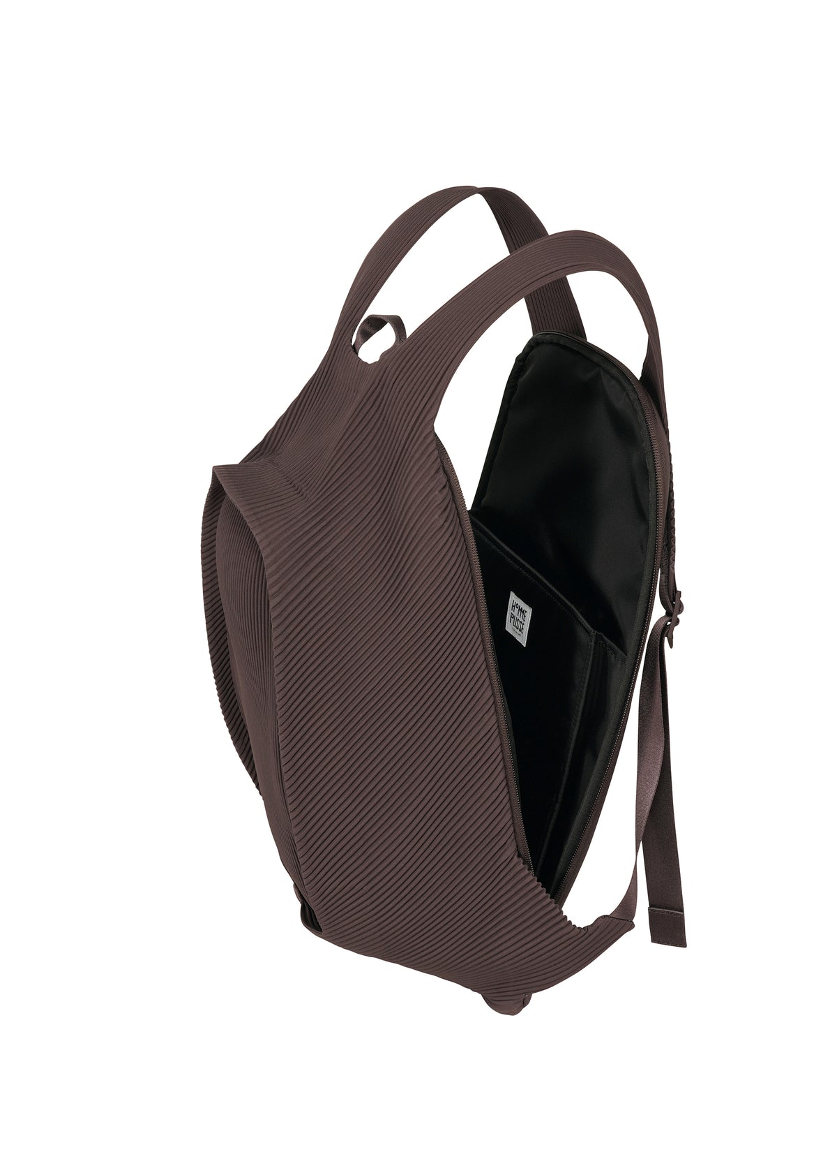 PLEATS BACKPACK Backpack Black