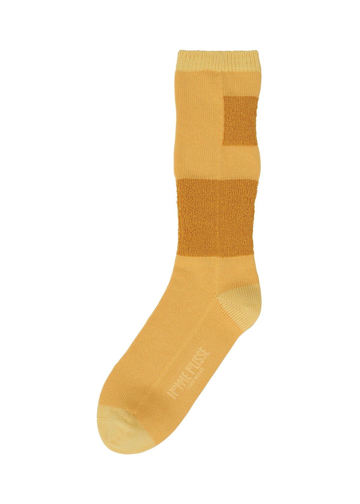 SCULPTURAL SOCKS Socks Yellow