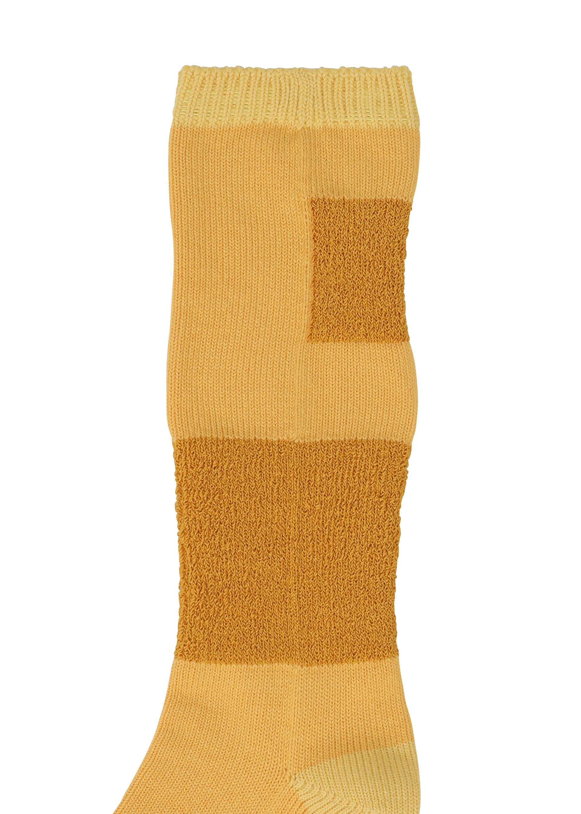 SCULPTURAL SOCKS Socks Yellow