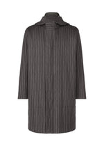A product shot of the Homme Plisse Issey Miyake PADDED PLEATS coat in .