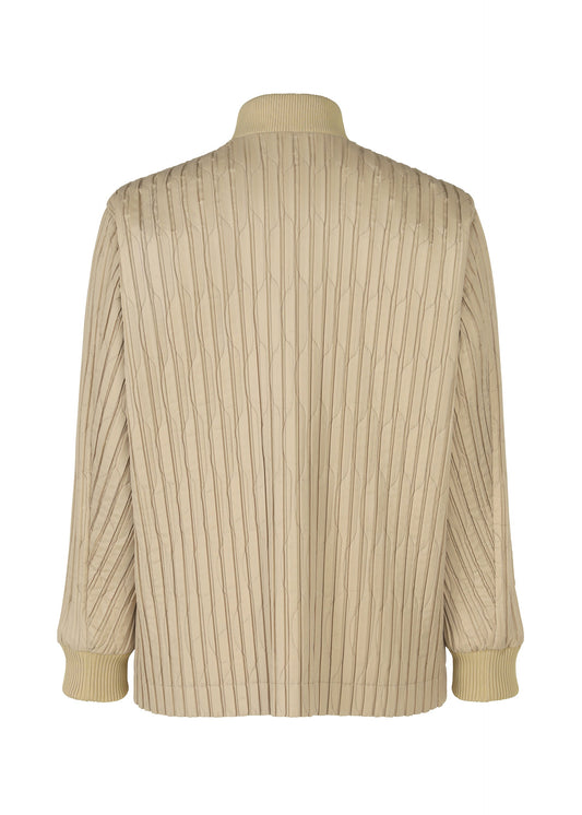 A detail shot of the Homme Plisse Issey Miyake PADDED PLEATS prêt à porter.