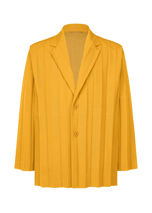 A product shot of the Homme Plisse Issey Miyake EDGE ENSEMBLE jacket in .