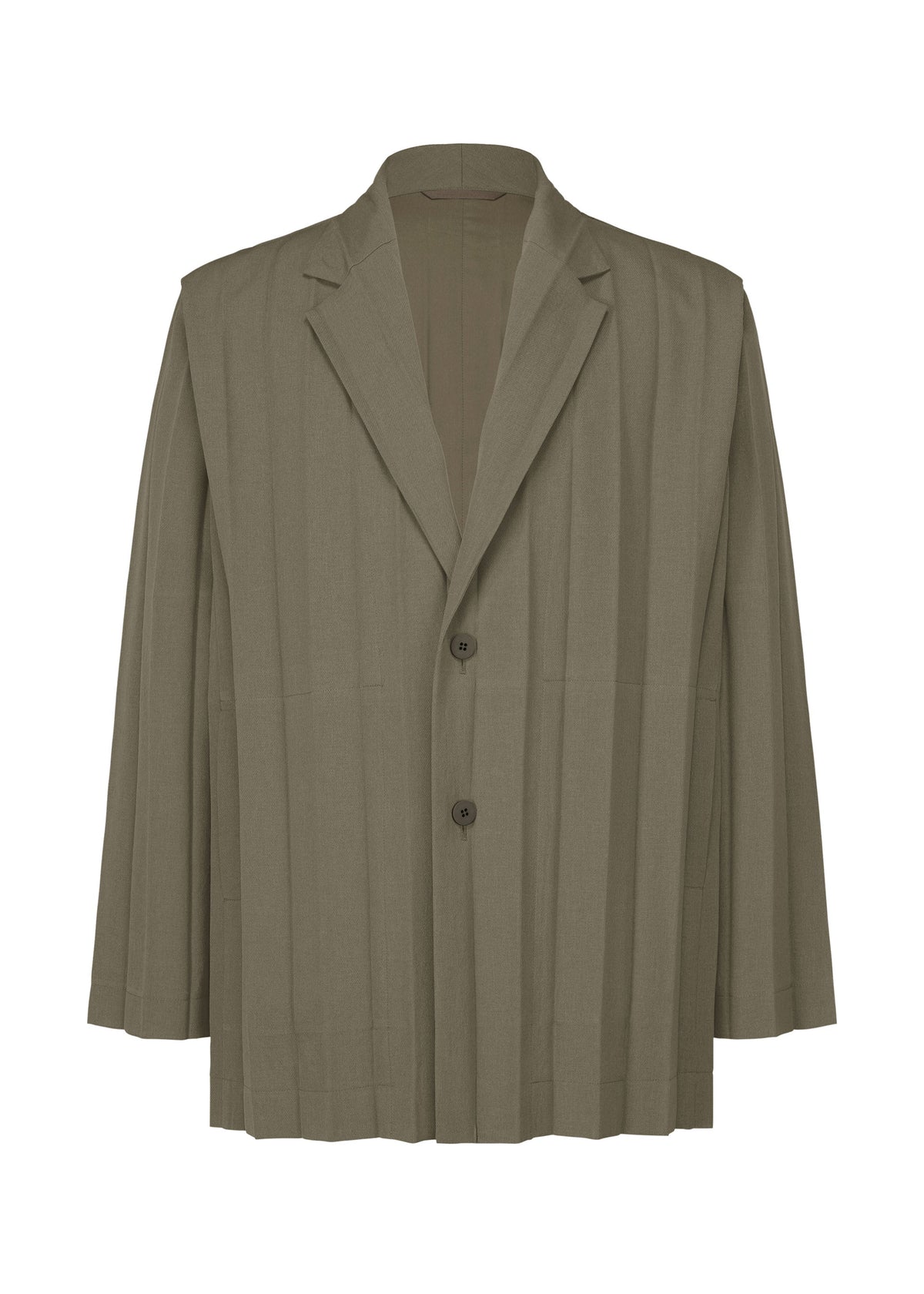 A product shot of the Homme Plisse Issey Miyake EDGE ENSEMBLE jacket in .