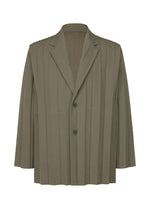 A product shot of the Homme Plisse Issey Miyake EDGE ENSEMBLE jacket in .