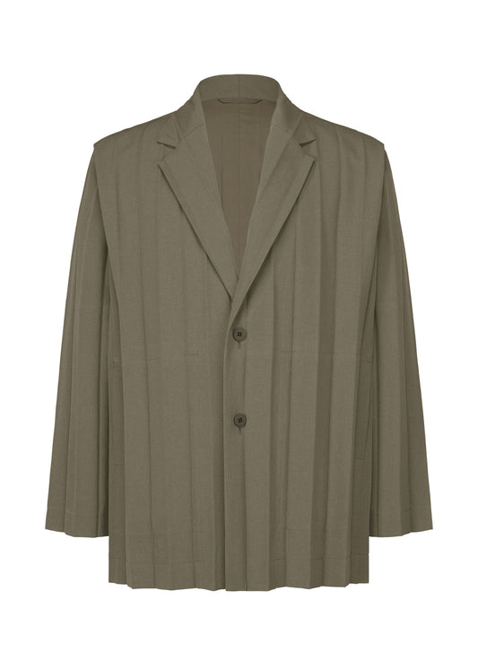 A product shot of the Homme Plisse Issey Miyake EDGE ENSEMBLE jacket in .