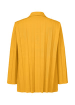 A detail shot of the Homme Plisse Issey Miyake EDGE ENSEMBLE jacket.