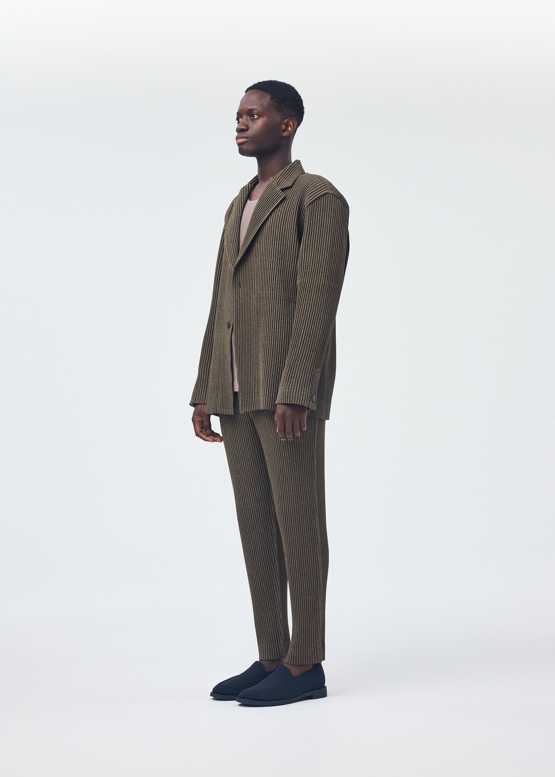WOOL LIKE LIGHT Jacket Dark Brown – ISSEY MIYAKE EU