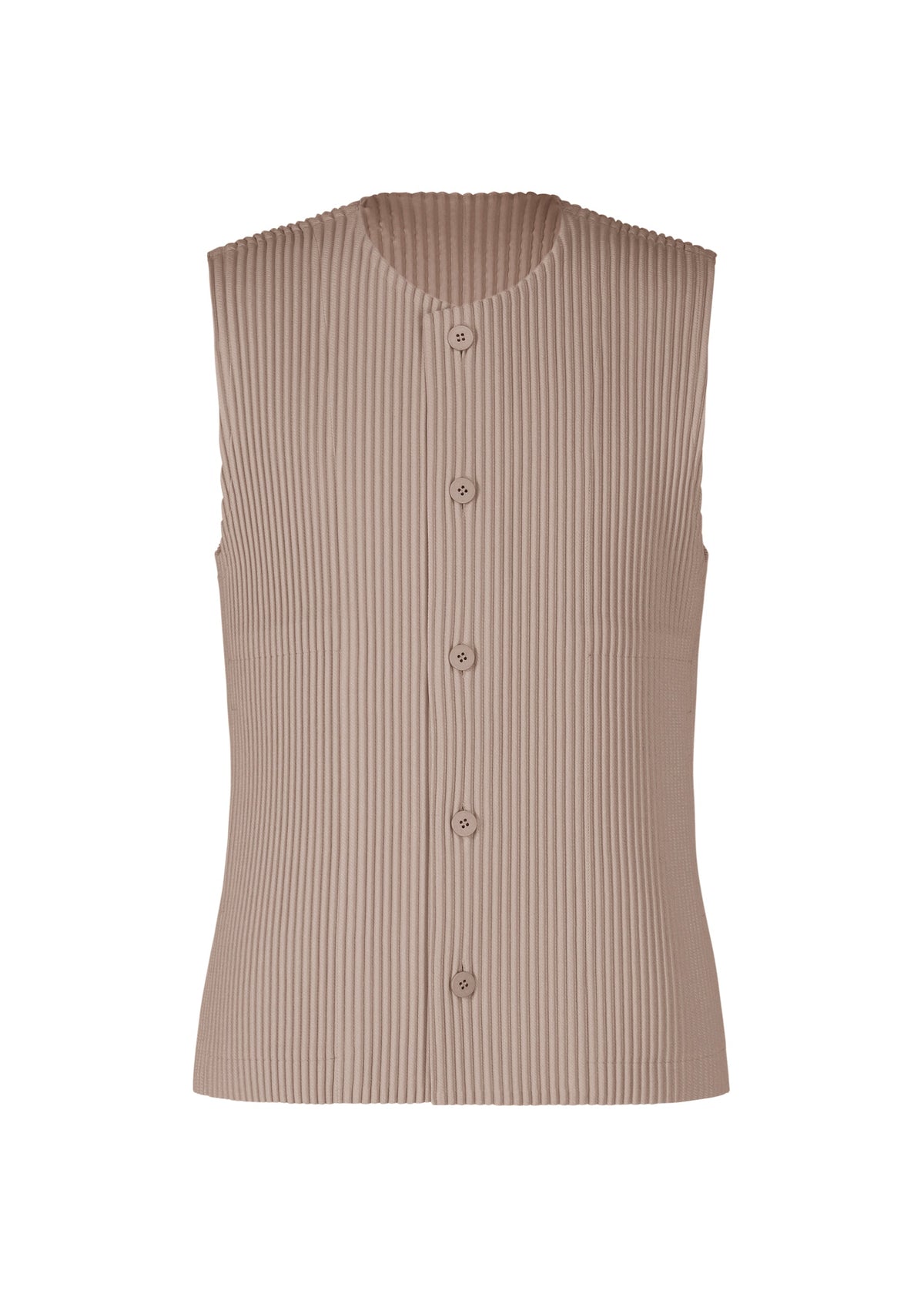 A product shot of the Homme Plisse Issey Miyake KERSEY PLEATS vest in .