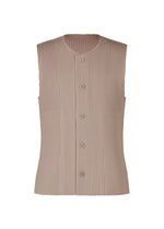 A product shot of the Homme Plisse Issey Miyake KERSEY PLEATS vest in .