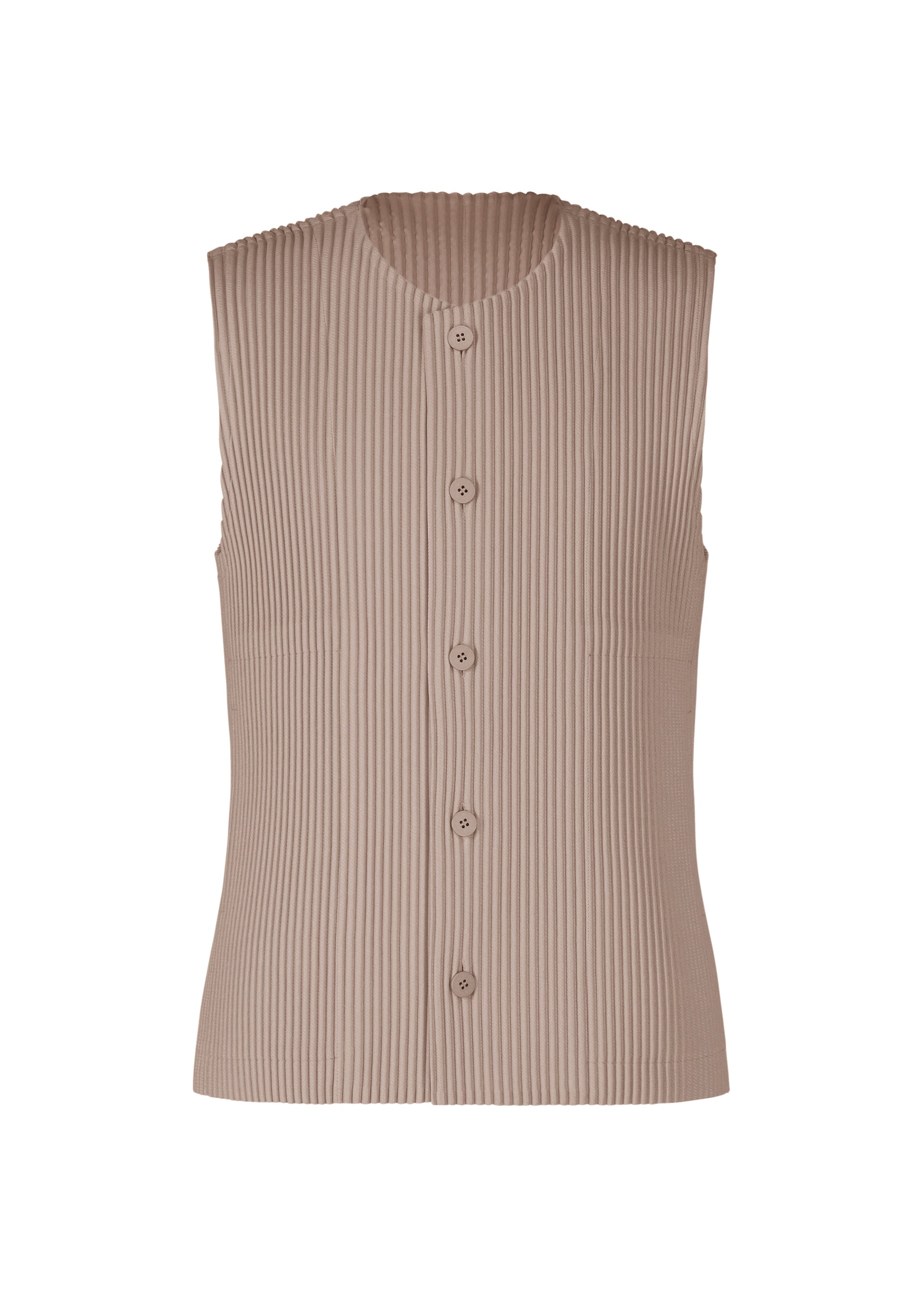 A product shot of the Homme Plisse Issey Miyake KERSEY PLEATS vest in .