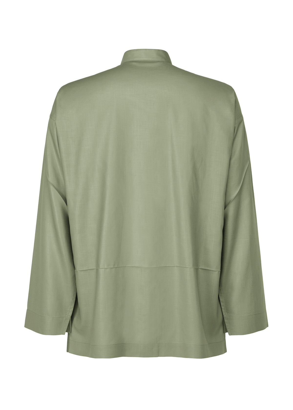 A detail shot of the Homme Plisse Issey Miyake PRESS SHIRT shirt.