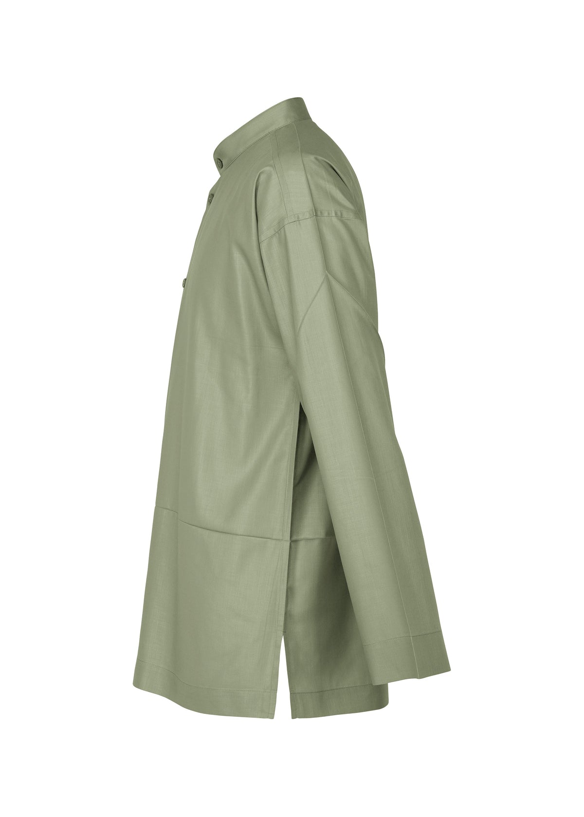 A detail shot of the Homme Plisse Issey Miyake PRESS SHIRT shirt.