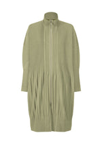 A product shot of the Homme Plisse Issey Miyake MONTHLY COLORS : NOVEMBER coat in .