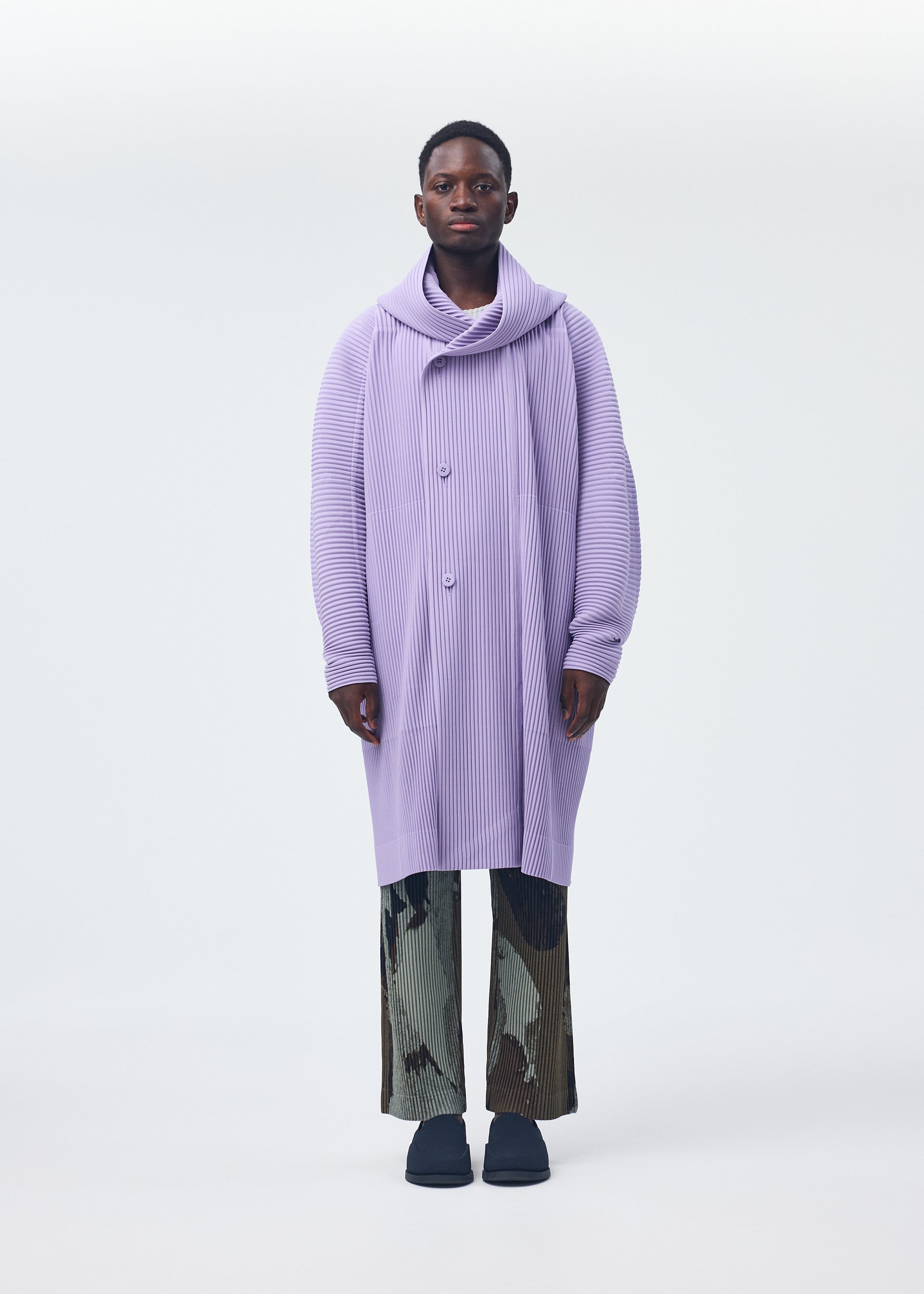 HOMME PLISSÉ ISSEY MIYAKE ジャケット　パープル Purple Tailored Pleats 2 Blazer by HOMME PLISSÉ ISSEY MIYAKE on Sale
