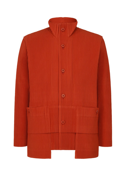 【希少・難あり】ISSEY MIYAKE フリンジジャケット 90s 赤 2 Buy Vintage Issey Miyake Care Label Bomber Jacket In Red - RG33189