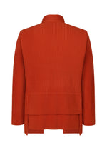 A detail shot of the HOMME PLISSÉ ISSEY MIYAKE MULTI POCKET jacket.