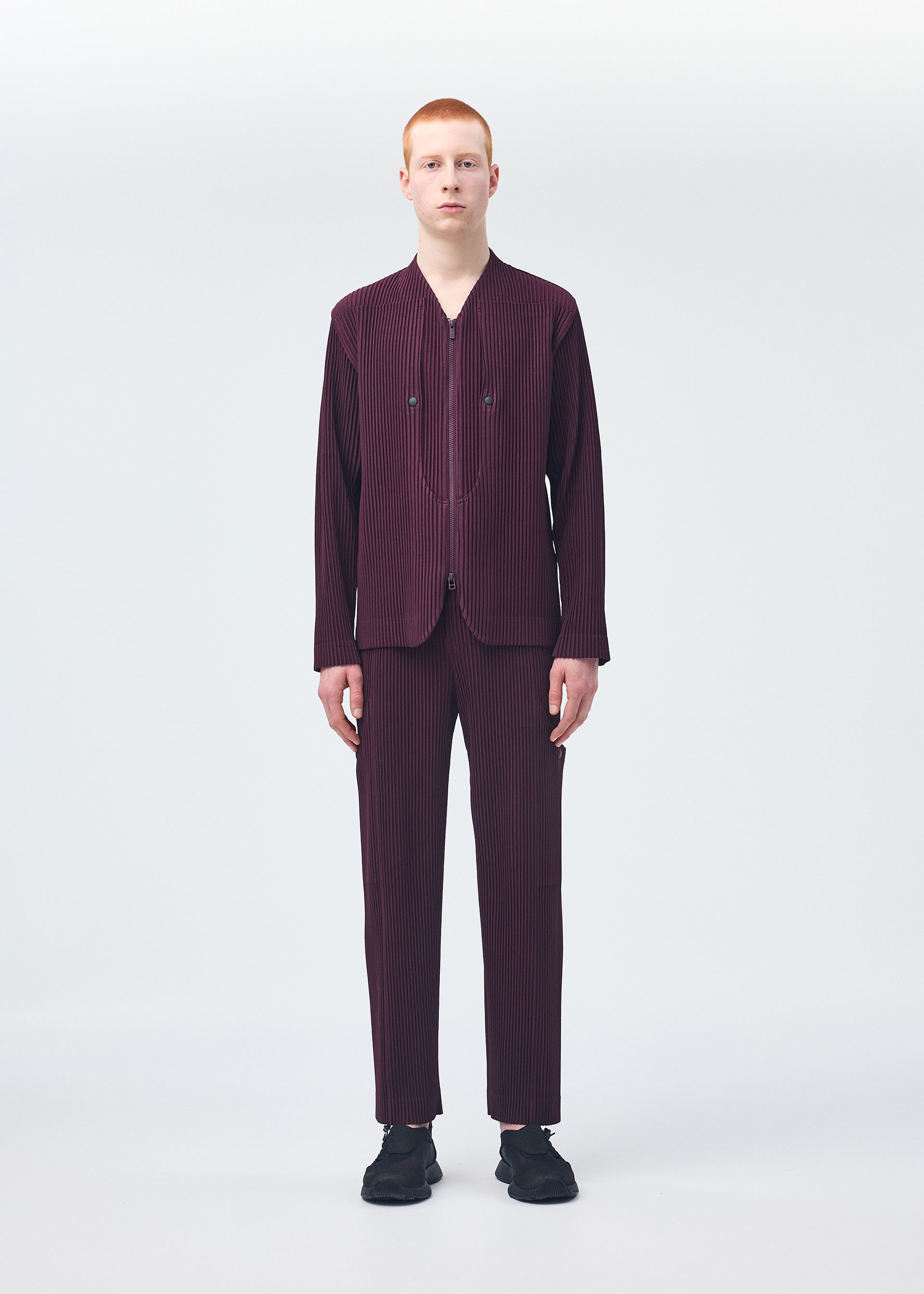 homme plisse issey miyake ネイビー Tailored Pleats 2 Pants in Midnight Blue – SVRN