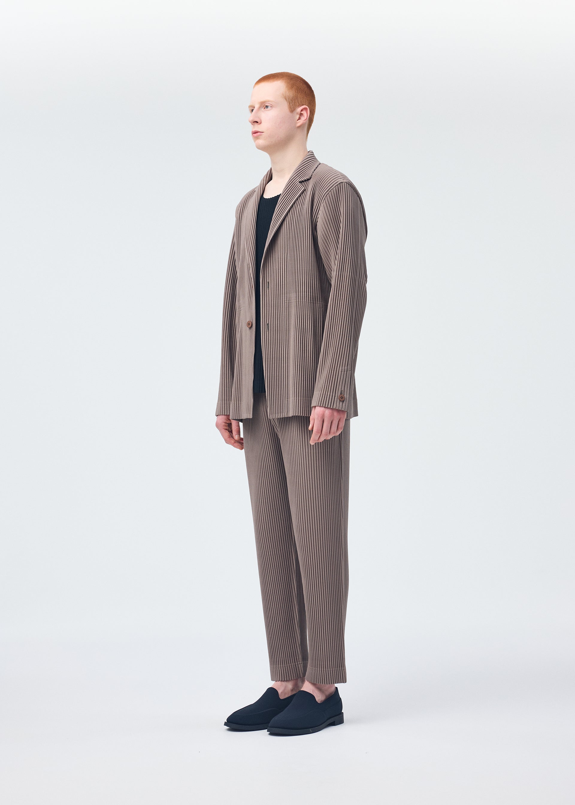 TAILORED PLEATS 1 Jacket Black – ISSEY MIYAKE EU
