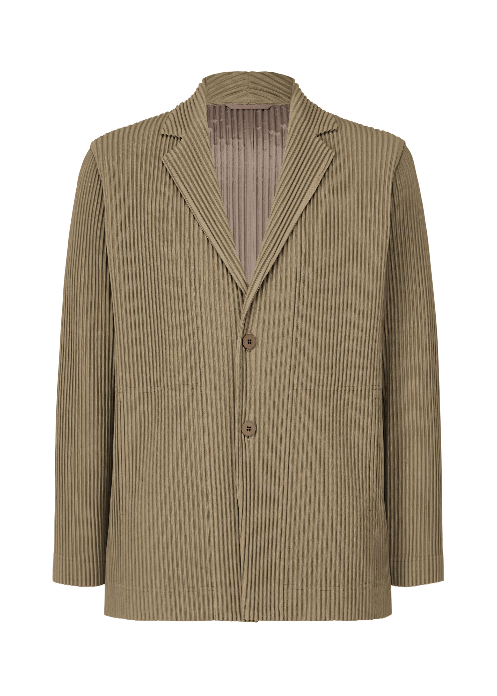 A product shot of the Homme Plisse Issey Miyake TAILORED PLEATS 1 jacket in .