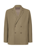 A product shot of the Homme Plisse Issey Miyake TAILORED PLEATS 1 jacket in .