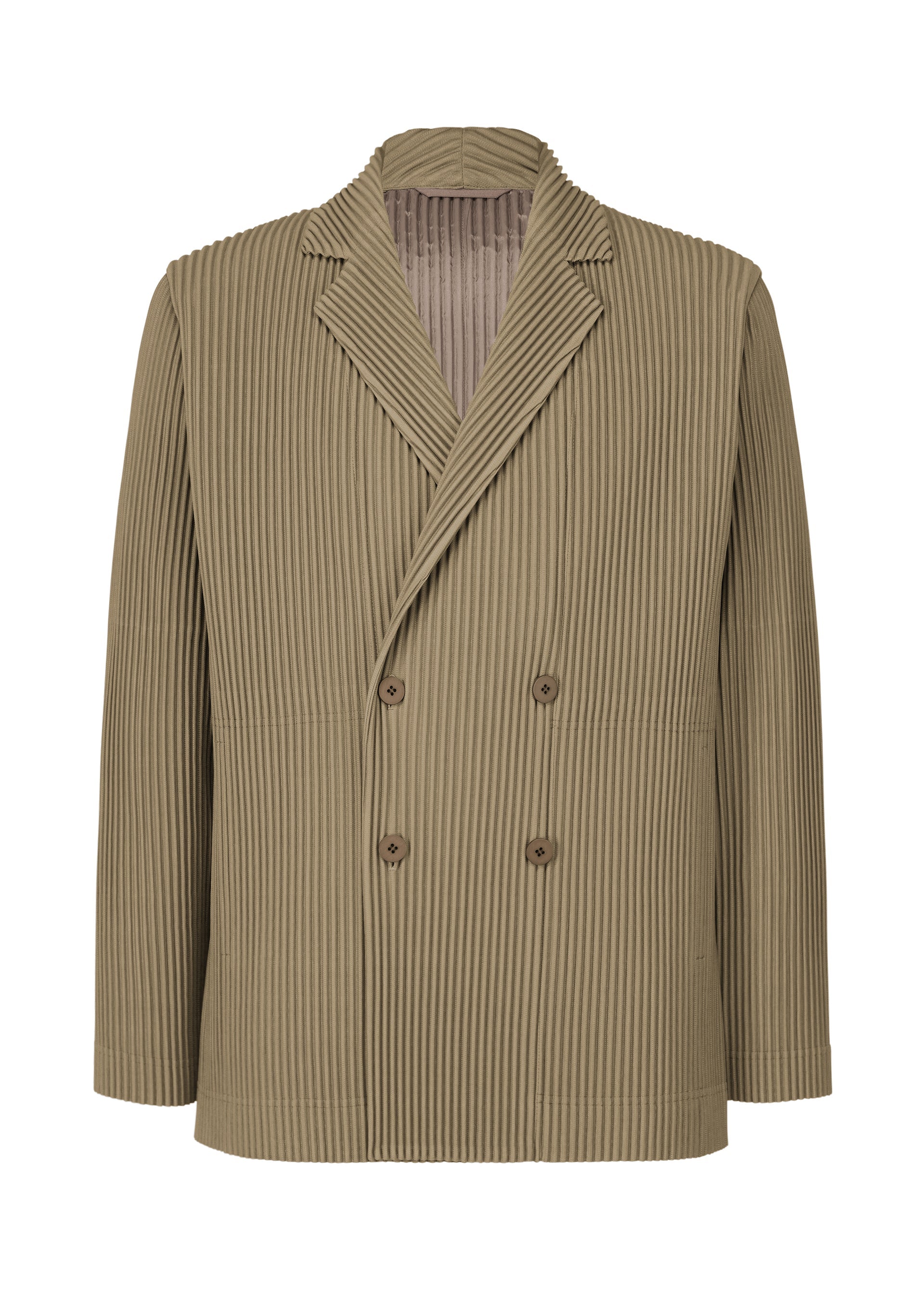 A product shot of the Homme Plisse Issey Miyake TAILORED PLEATS 1 jacket in .