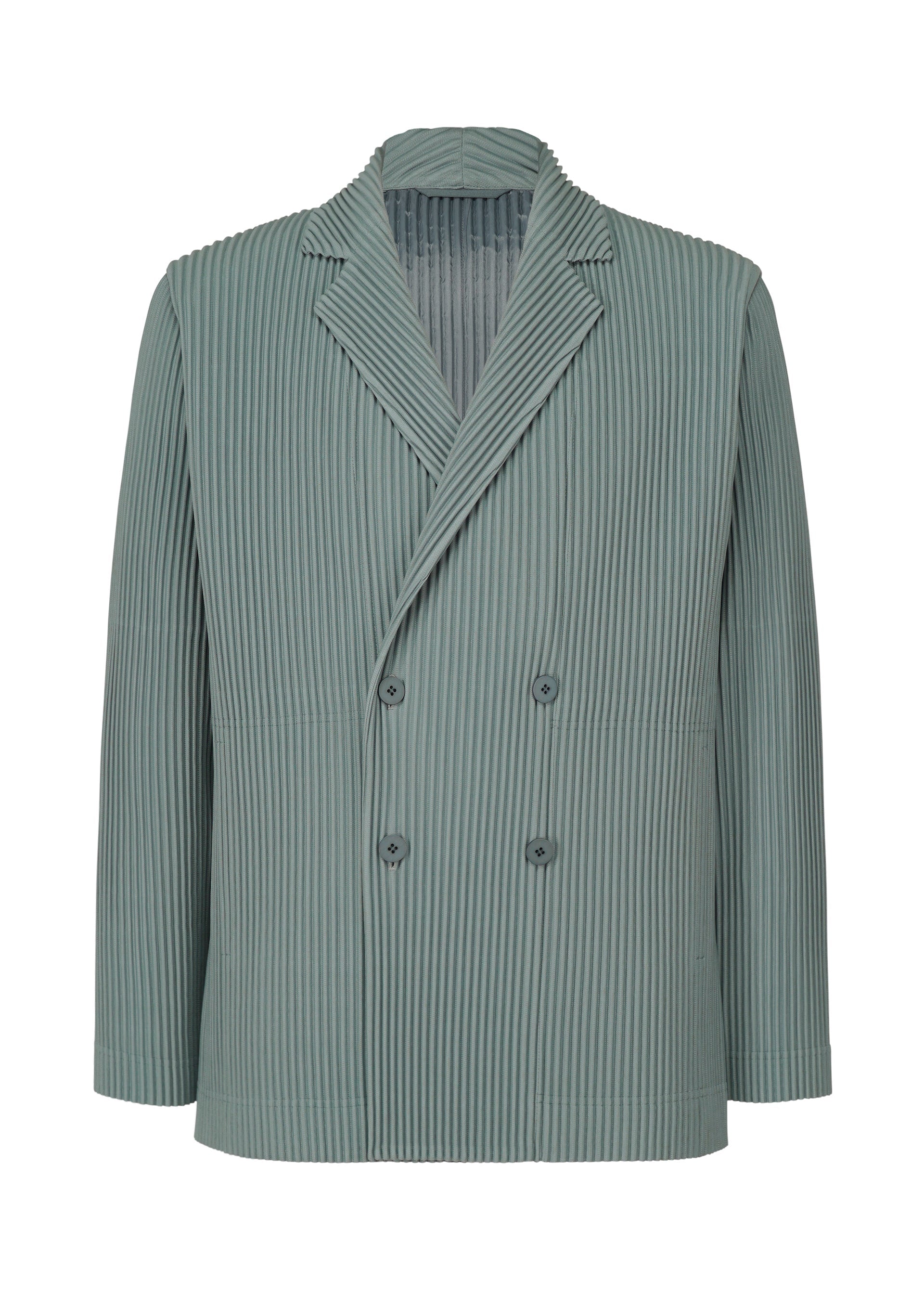 A product shot of the Homme Plisse Issey Miyake TAILORED PLEATS 1 jacket in .