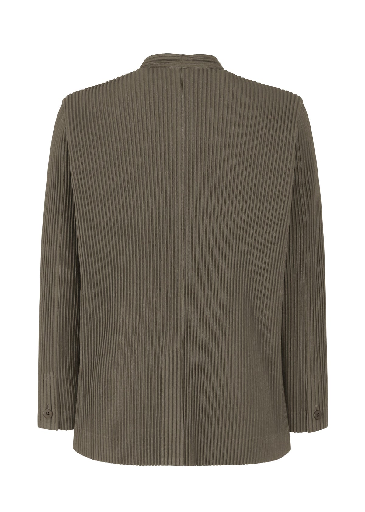 A detail shot of the Homme Plisse Issey Miyake TAILORED PLEATS 2 jacket.