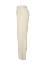 A detail shot of the Homme Plisse Issey Miyake MONTHLY COLORS : SEPTEMBER trousers.