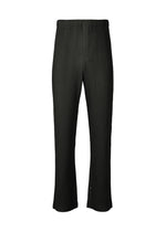 A product shot of the HOMME PLISSÉ ISSEY MIYAKE PLEATS BOTTOMS 1 trousers in black (15).