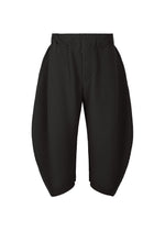 A product shot of the HOMME PLISSÉ ISSEY MIYAKE PLEATS BOTTOMS 1 trousers in black (15).