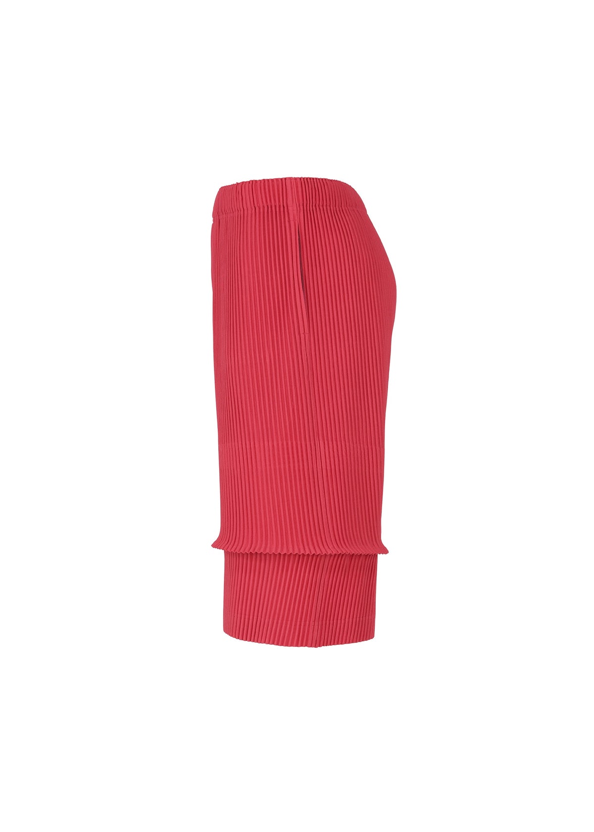A detail shot of the Homme Plisse Issey Miyake PLEATS BOTTOMS 2 trousers.