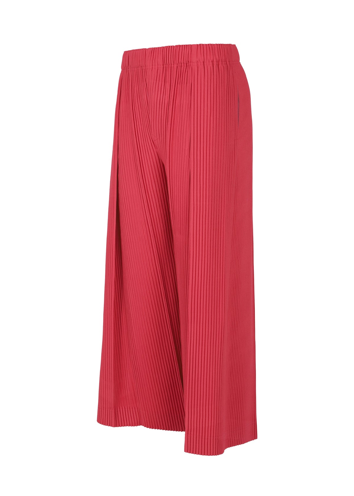 A detail shot of the Homme Plisse Issey Miyake PLEATS BOTTOMS 2 trousers.