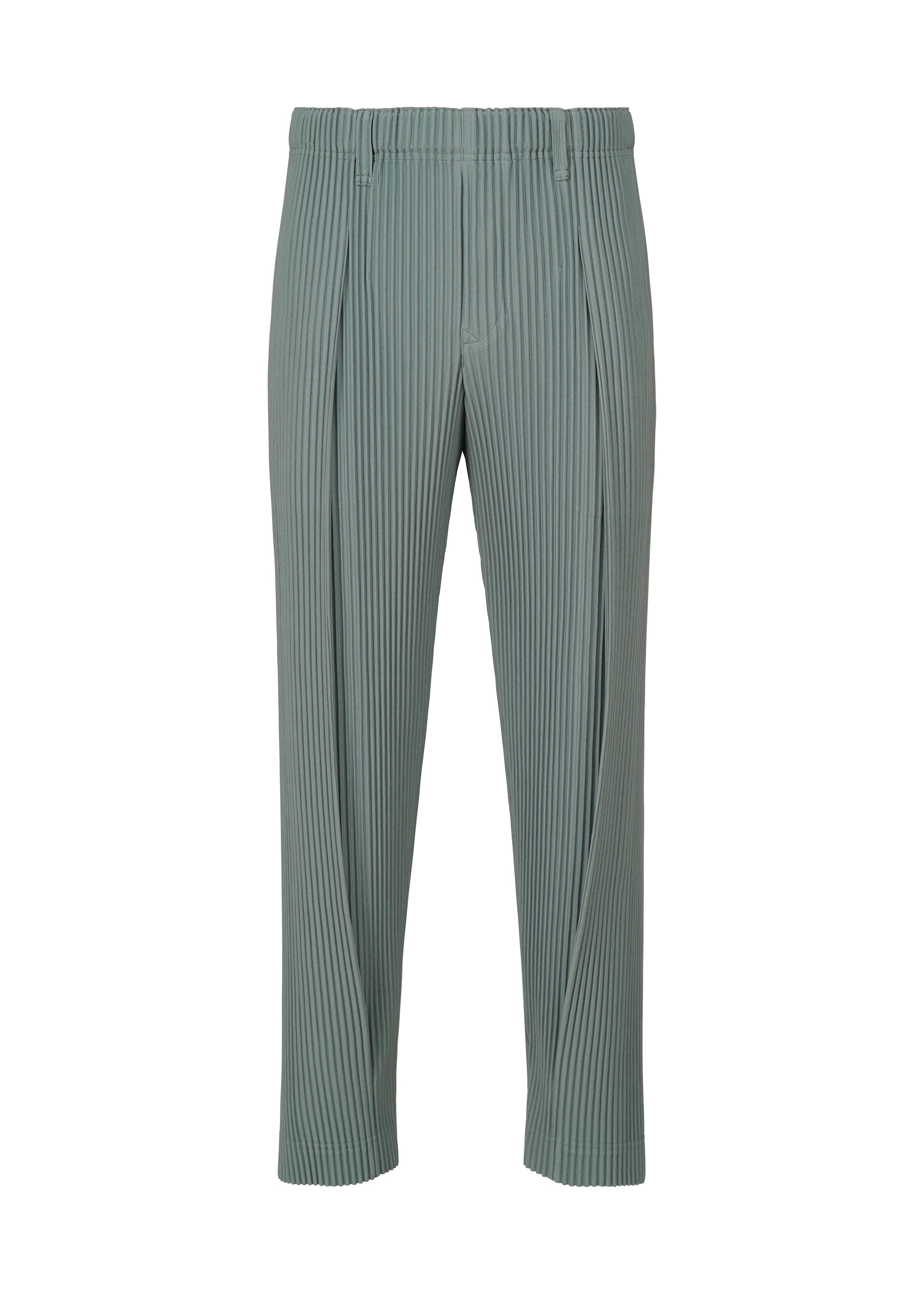 TAILORED PLEATS 1 Trousers Slate Blue