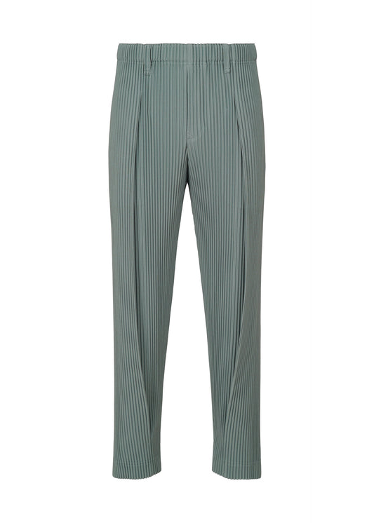 TAILORED PLEATS 1 Trousers Slate Blue