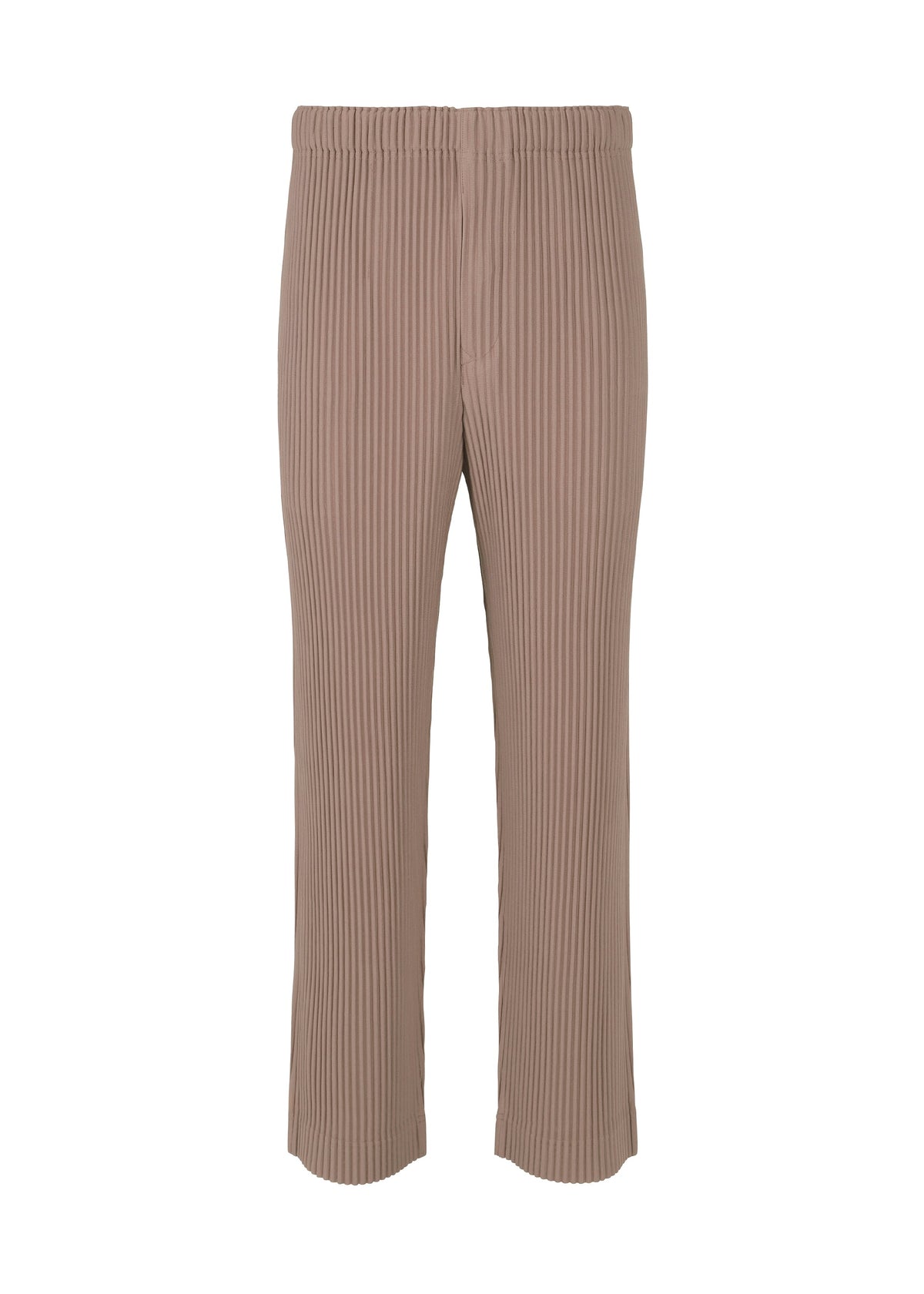 A product shot of the HOMME PLISSÉ ISSEY MIYAKE COLOR PLEATS trousers in seaside purple (83).