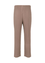 COLOR PLEATS Trousers Fluorite Pink