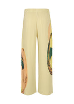 AGATE ENTIRE Trousers Yellow