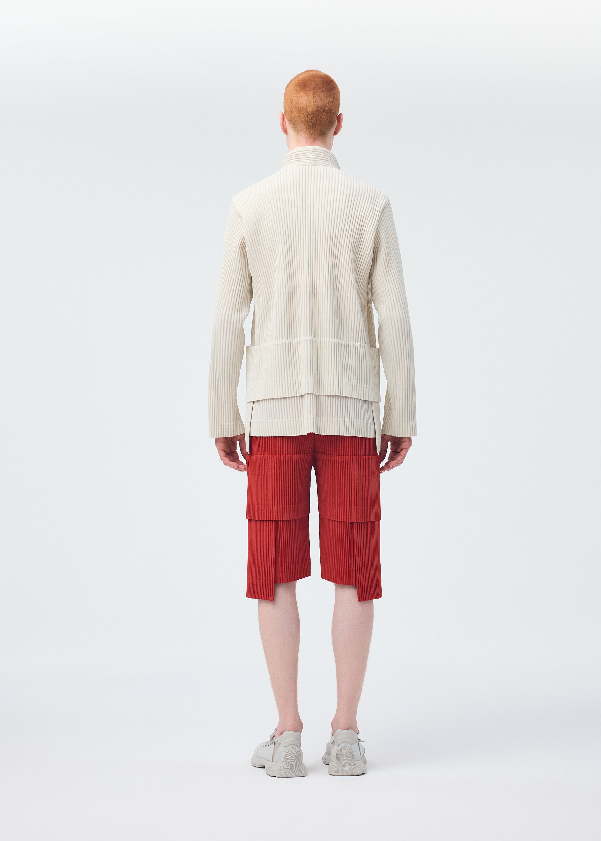 MULTI-POCKET Trousers Limestone White – ISSEY MIYAKE EU