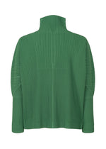 A detail shot of the Homme Plisse Issey Miyake MONTHLY COLORS : NOVEMBER top.